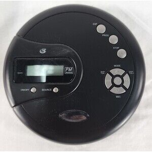 GPX Portable CD Player PC332B  Used Radio Anti Skip